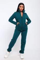 Изображение товара «Женский костюм (кофта+брюки) из футера с начесом «19129» арт 76766» из магазина «Ивановский-Текстиль.РФ»