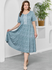 Изображение товара «Женское платье из кулирки «Шелли [зеленый]» арт 89673» из магазина «Ивановский-Текстиль.РФ»