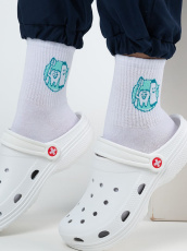 Изображение товара «Набор женских носков (5 пар) «С2425 [белый]» арт 85650» из магазина «Ивановский-Текстиль.РФ»