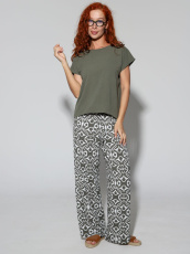 Изображение товара «Женские брюки из жатки «2291/3» арт 90071» из магазина «Ивановский-Текстиль.РФ»