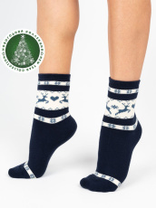 Изображение товара «Набор женских носков (5 пар) «С1917 [синий]» арт 74705» из магазина «Ивановский-Текстиль.РФ»