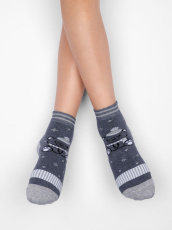 Изображение товара «Набор детских носков (5 пар) «С1702 [серый]» арт 75448» из магазина «Ивановский-Текстиль.РФ»