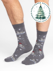 Изображение товара «Набор мужских носков (5 пар) «С2394 [серый]» арт 86880» из магазина «Ивановский-Текстиль.РФ»