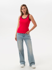 Изображение товара «Женская майка «240кш3437 [малина]» арт 85353» из магазина «Ивановский-Текстиль.РФ»