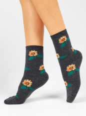 Изображение товара «Набор женских носков (5 пар) «С1281 [графит]» арт 81472» из магазина «Ивановский-Текстиль.РФ»