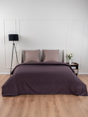 Изображение товара «Постельное бельё из поплина «Капучино» арт 87921» из магазина «Ивановский-Текстиль.РФ»