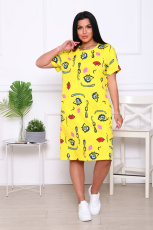 Изображение товара «Женская туника из кулирки «1077» арт 85797» из магазина «Ивановский-Текстиль.РФ»