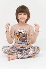 Изображение товара «Пижама для ребенка из интерлока «Медок» арт 73921» из магазина «Ивановский-Текстиль.РФ»