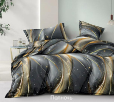 Изображение товара «Постельное бельё из бязи «Полночь» арт 89328» из магазина «Ивановский-Текстиль.РФ»