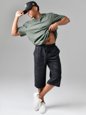 Изображение товара «Мужские шорты из кулирки «Штиль-3 [черный]» арт 85063» из магазина «Ивановский-Текстиль.РФ»