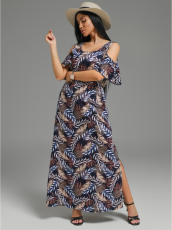 Изображение товара «Женское платье из кулирки «Новелла [темно-синий]» арт 84155» из магазина «Ивановский-Текстиль.РФ»