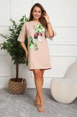 Изображение товара «Женская туника из кулирки «20525» арт 89393» из магазина «Ивановский-Текстиль.РФ»