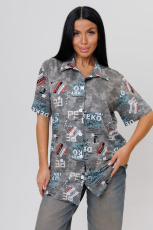 Изображение товара «Женская туника «2187» арт 85233» из магазина «Ивановский-Текстиль.РФ»