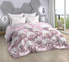 Изображение товара «Постельное бельё из поплина «Мальтипу» арт 87847» из магазина «Ивановский-Текстиль.РФ»