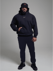 Изображение товара «Мужские брюки из футера 3х нитки диагональ компакт «Леон [темно-синий]» арт 84354» из магазина «Ивановский-Текстиль.РФ»