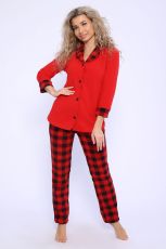 Изображение товара «Женский костюм (жакет+брюки) из флиса «71087» арт 68624» из магазина «Ивановский-Текстиль.РФ»