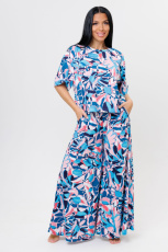 Изображение товара «Женский костюм (футболка+брюки) из кулирки «2220/2» арт 85768» из магазина «Ивановский-Текстиль.РФ»