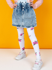 Изображение товара «Набор колготок для девочки (3 шт) «С857 [белый]» арт 74891» из магазина «Ивановский-Текстиль.РФ»