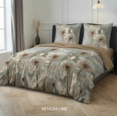Изображение товара «Постельное бельё из поплина «Мгновение» арт 89304» из магазина «Ивановский-Текстиль.РФ»