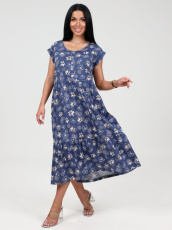 Изображение товара «Женское платье из кулирки «3529пл-113» арт 84701» из магазина «Ивановский-Текстиль.РФ»