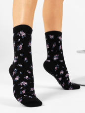 Изображение товара «Набор женских носков (5 пар) «С2203 [черный]» арт 74616» из магазина «Ивановский-Текстиль.РФ»