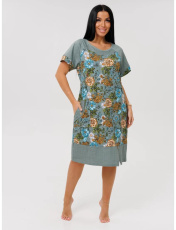 Изображение товара «Женская туника из кулирки «Т-113 (К) (серый)» арт 87909» из магазина «Ивановский-Текстиль.РФ»