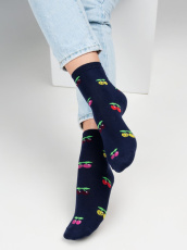 Изображение товара «Набор женских носков (5 пар) «С1470 [синий]» арт 87484» из магазина «Ивановский-Текстиль.РФ»