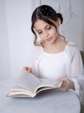 Изображение товара «Блузка для девочки из кулирки с лайкрой «Марина» арт 91496» из магазина «Ивановский-Текстиль.РФ»