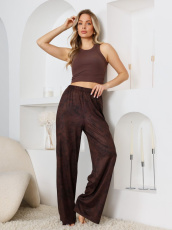 Изображение товара «Женские брюки из бамбука «Ная [коричневый]» арт 87210» из магазина «Ивановский-Текстиль.РФ»