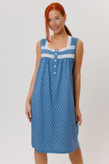 Изображение товара «Женская сорочка из кулирки «2273/1» арт 89929» из магазина «Ивановский-Текстиль.РФ»