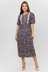 Изображение товара «Женское платье из кулирки «1932/1» арт 82751» из магазина «Ивановский-Текстиль.РФ»