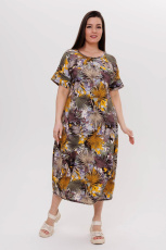 Изображение товара «Женское платье из кулирки «1780/1» арт 87116» из магазина «Ивановский-Текстиль.РФ»