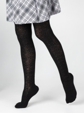 Изображение товара «Набор колготок для девочки (3 шт) «С1827 [черный]» арт 75606» из магазина «Ивановский-Текстиль.РФ»