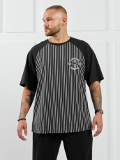 Изображение товара «Мужская футболка из кулирки «Реванш-3 [полоса]» арт 87099» из магазина «Ивановский-Текстиль.РФ»