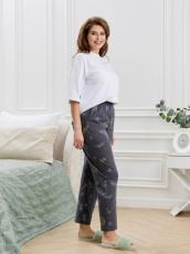 Изображение товара «Женские брюки из кулирки «Флоранс [серый]» арт 87212» из магазина «Ивановский-Текстиль.РФ»