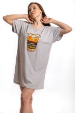 Изображение товара «Женская сорочка из меланж «Калгари» арт 19680» из магазина «Ивановский-Текстиль.РФ»