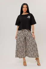 Изображение товара «Женский костюм (футболка+кюлоты) «2262/1» арт 89514» из магазина «Ивановский-Текстиль.РФ»