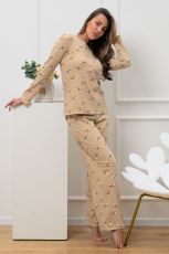 Изображение товара «Женский костюм (кофта+брюки) из лапши «18079» арт 69118» из магазина «Ивановский-Текстиль.РФ»