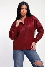 Изображение товара «Женский бомбер из капитония «20691» арт 88022» из магазина «Ивановский-Текстиль.РФ»