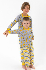 Изображение товара «Пижама для мальчика из кулирки «Мультик» арт 73552» из магазина «Ивановский-Текстиль.РФ»