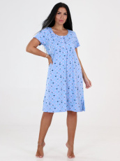 Изображение товара «Женская сорочка из кулирки «40нс01-105» арт 80115» из магазина «Ивановский-Текстиль.РФ»