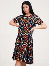 Изображение товара «Женское платье из кулирки «3527пл-101» арт 84279» из магазина «Ивановский-Текстиль.РФ»