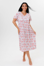 Изображение товара «Женская сорочка из кулирки «2056/4» арт 85896» из магазина «Ивановский-Текстиль.РФ»