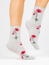 Изображение товара «Набор женских носков (5 пар) «С1282 [серый]» арт 87105» из магазина «Ивановский-Текстиль.РФ»