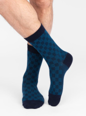 Изображение товара «Набор мужских носков (5 пар) «С2518 [синий]» арт 85289» из магазина «Ивановский-Текстиль.РФ»
