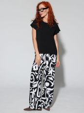 Изображение товара «Женские брюки из жатки «2291/4» арт 90194» из магазина «Ивановский-Текстиль.РФ»