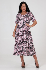 Изображение товара «Женское платье из кулирки «2116пл01-103» арт 80071» из магазина «Ивановский-Текстиль.РФ»