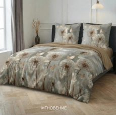 Изображение товара «Постельное бельё из поплина «Мгновение» арт 89304» из магазина «Ивановский-Текстиль.РФ»