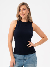 Изображение товара «Женская майка из кулирки «240кш3438 [чернильный]» арт 84883» из магазина «Ивановский-Текстиль.РФ»