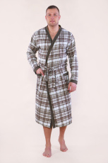 Изображение товара «Мужской халат из кулирки «804» арт 85692» из магазина «Ивановский-Текстиль.РФ»